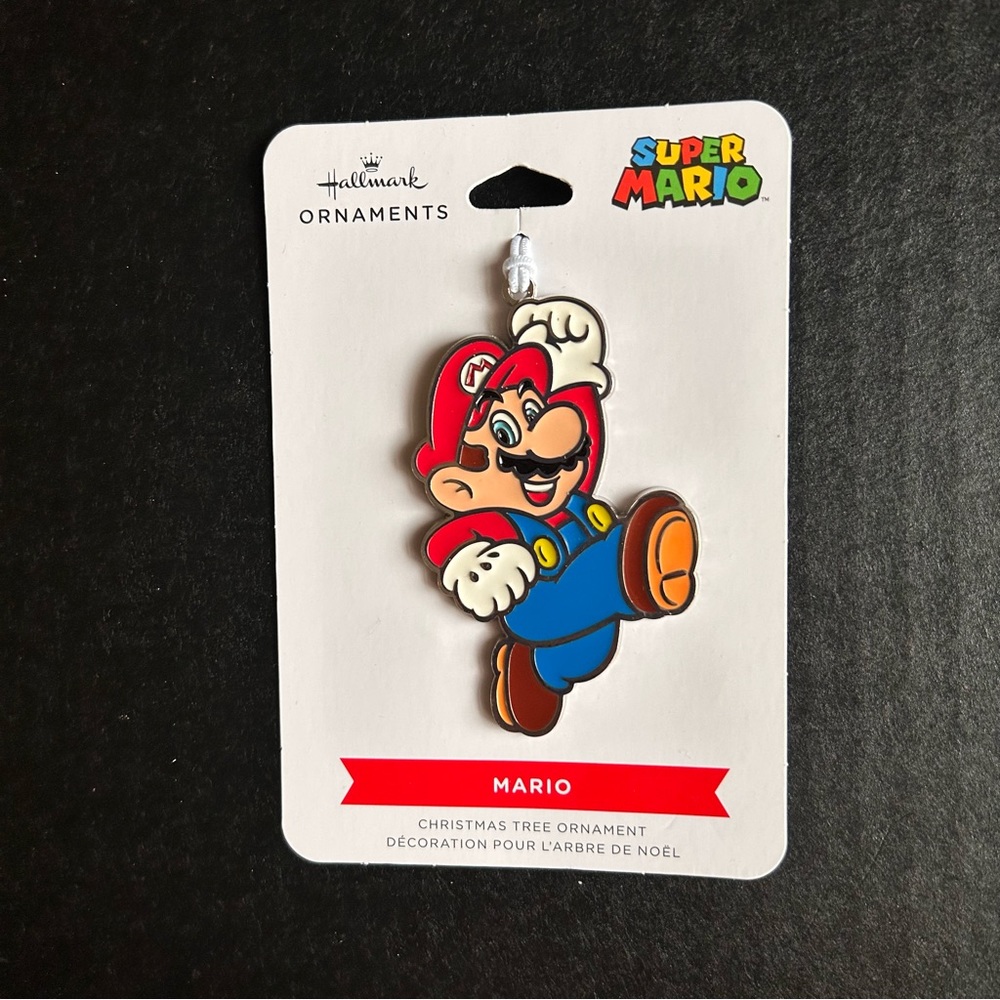 Super Mario Hallmark Christmas Tree Hanging Ornament Gaming Holiday Decor